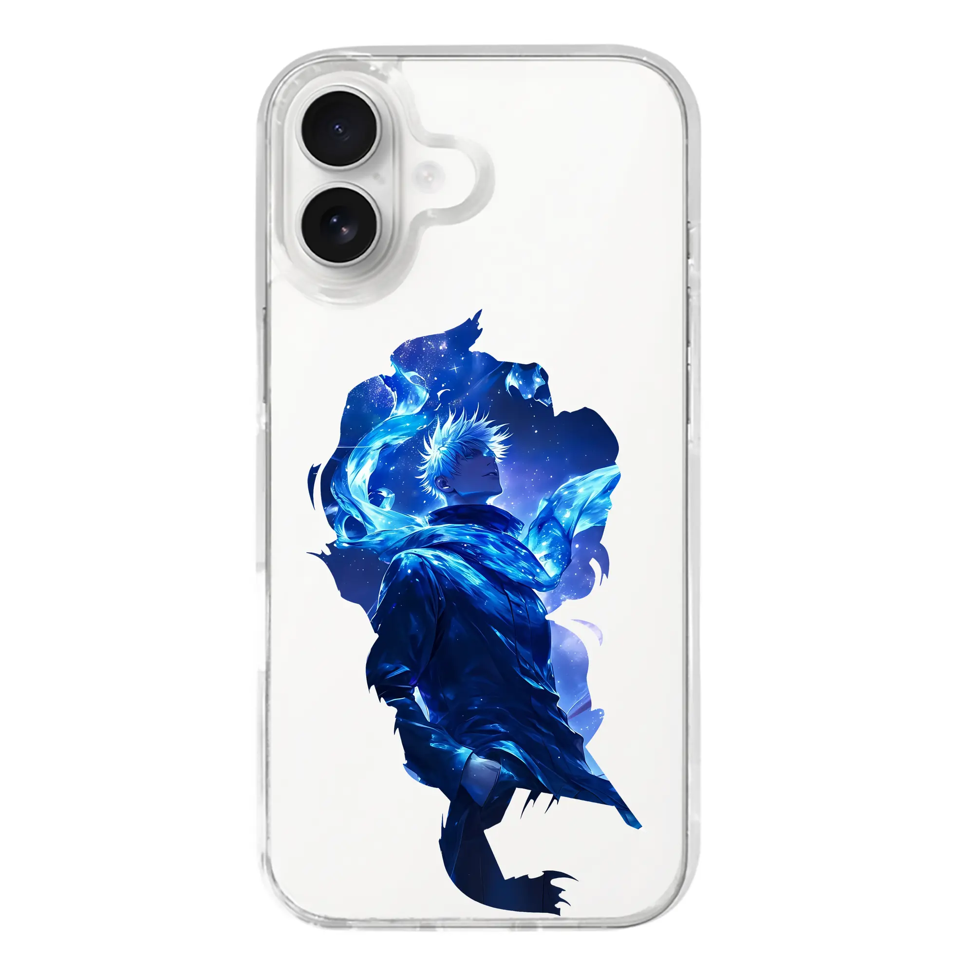 呪術廻戦 グッズ,五条 悟 - iPhone 17シリーズ 透明スマホケース – 薄型・耐衝撃・精密フィット保護カバー